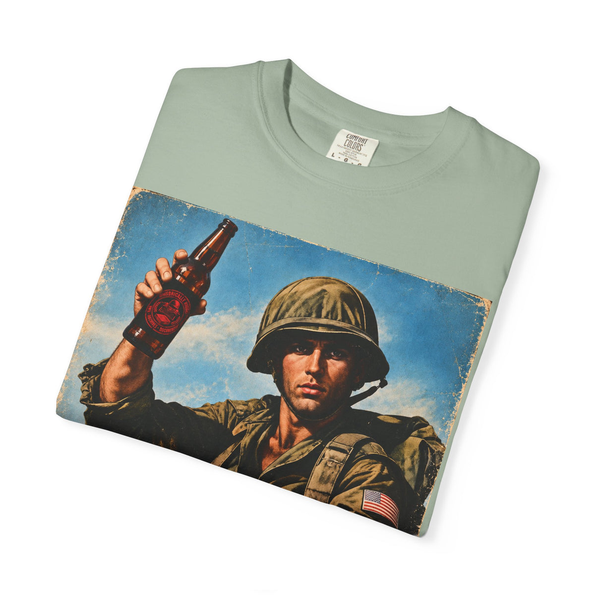 Israel Vintage Soldier T-Shirt – "I'm Not Dying for Israel" Graphic Tee