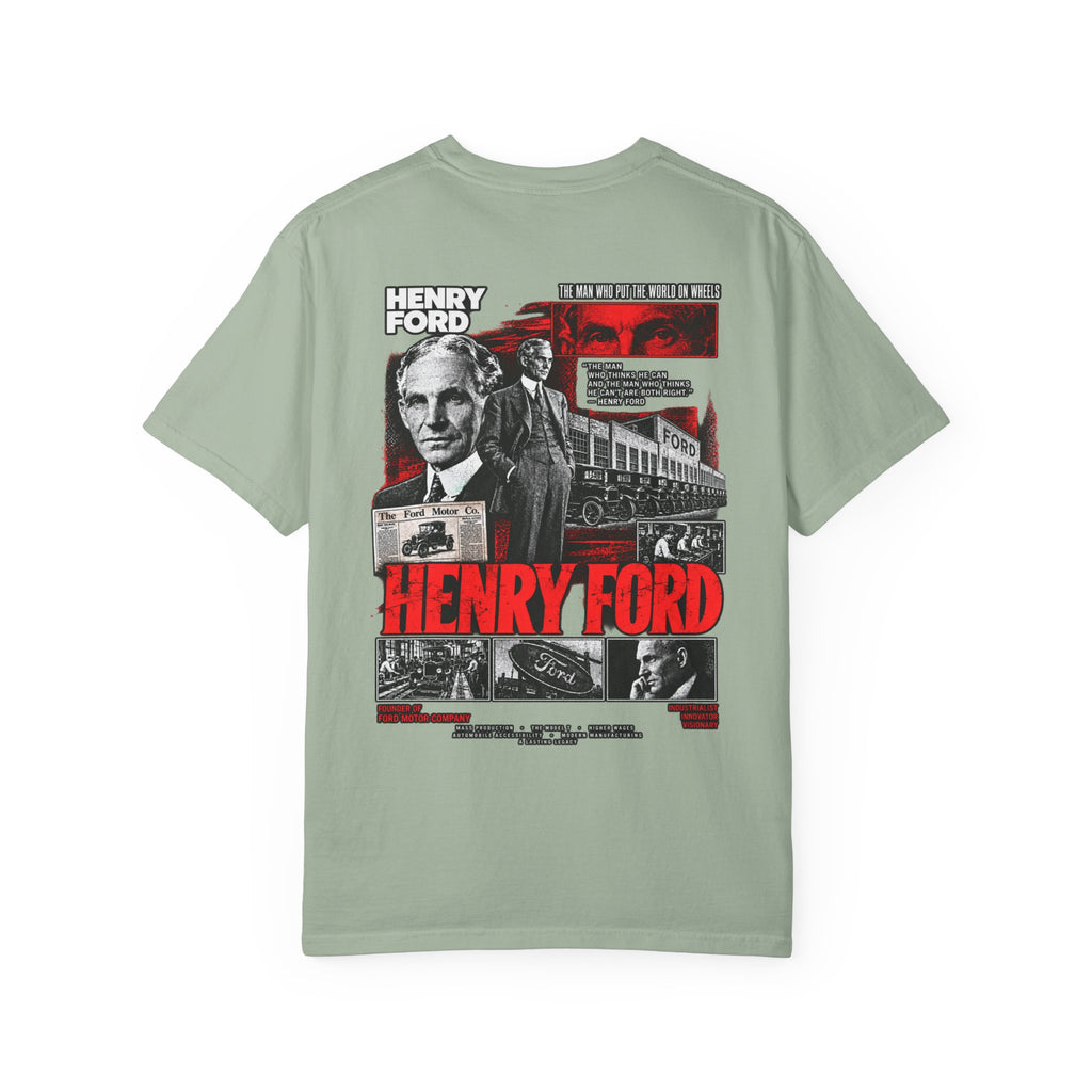 Henry Ford Graphic T-Shirt — Vintage Automotive Tribute Tee