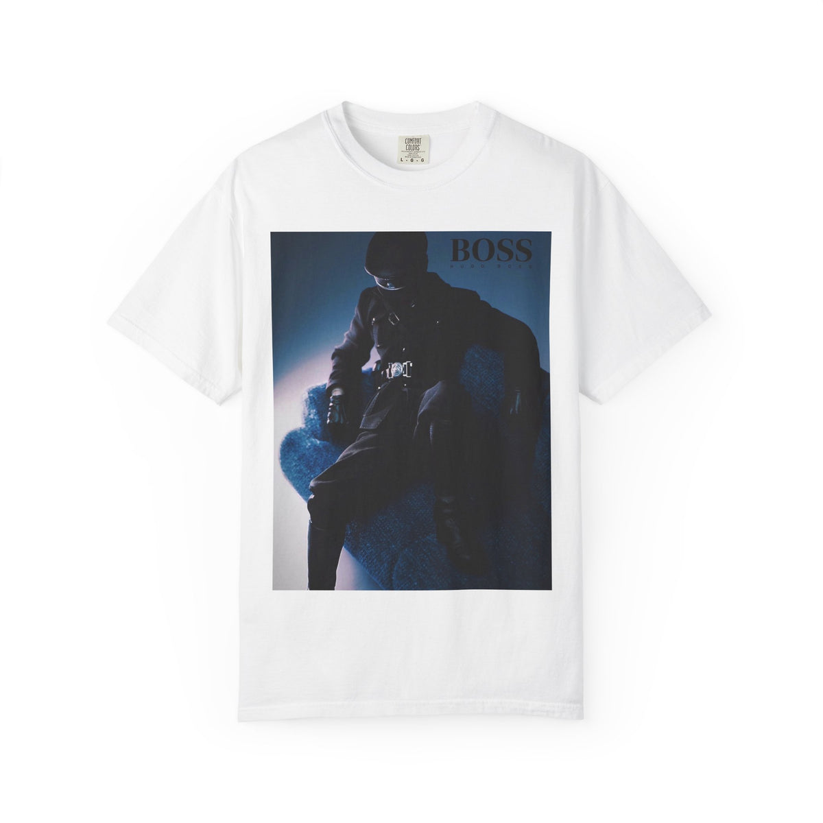 Boss Graphic T‑Shirt — Moody Photo Print Tee