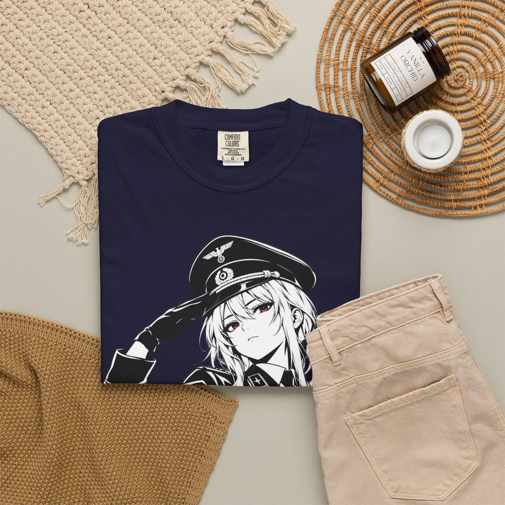 Anime Officer Salute T-Shirt