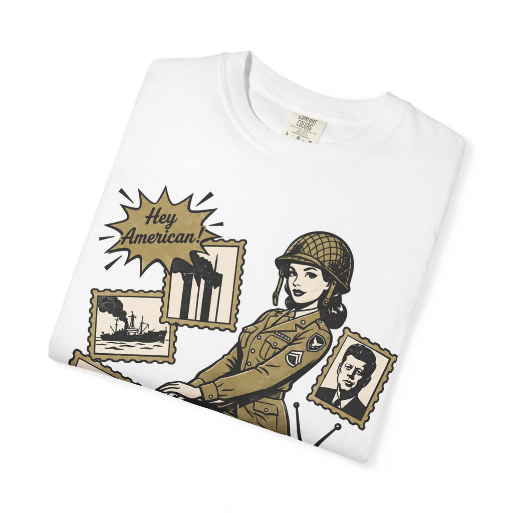 Classic White Tee — Garment-Dyed Unisex T-Shirt