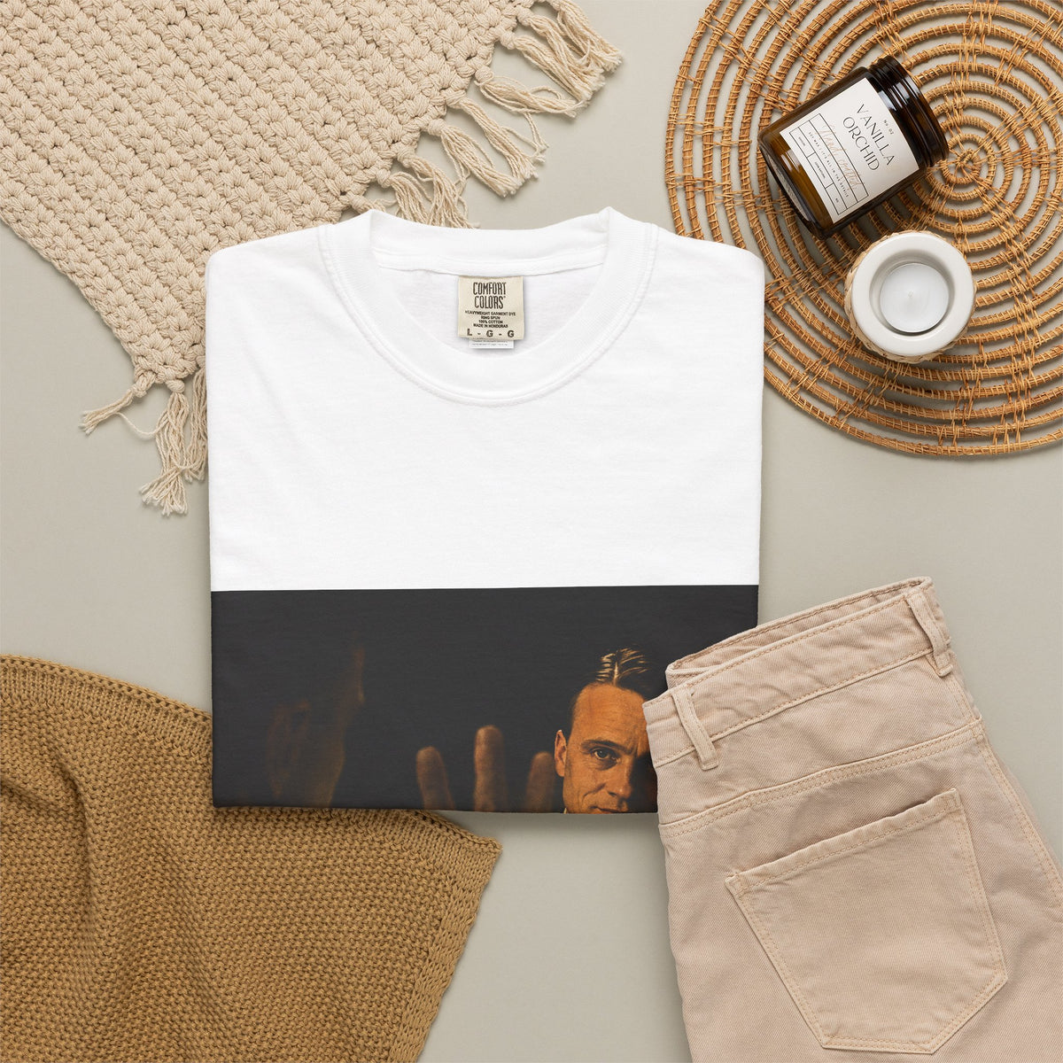 Graphic T-Shirt — "Three Glasses" Vintage Movie Poster Tee