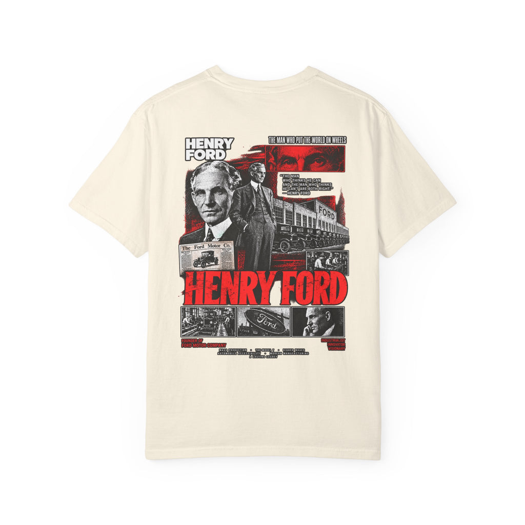 Henry Ford Graphic T-Shirt — Vintage Automotive Tribute Tee