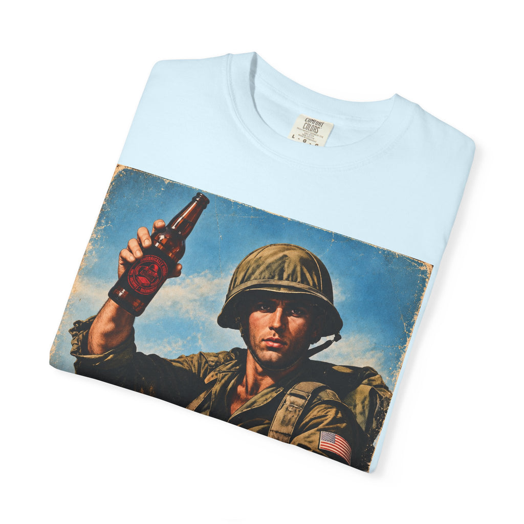 Israel Vintage Soldier T-Shirt – "I'm Not Dying for Israel" Graphic Tee