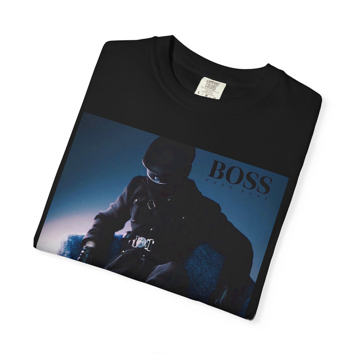 Boss Graphic T‑Shirt — Moody Photo Print Tee