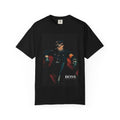 Boss Portrait T‑Shirt — Edgy Retro Leader Graphic Tee