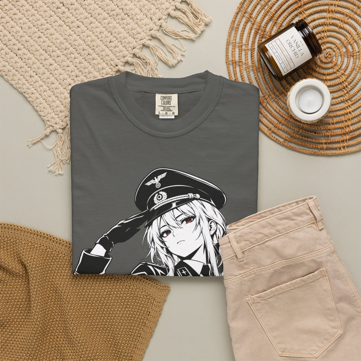 Anime Officer Salute T-Shirt