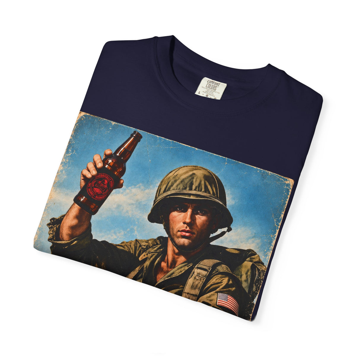 Israel Vintage Soldier T-Shirt – "I'm Not Dying for Israel" Graphic Tee