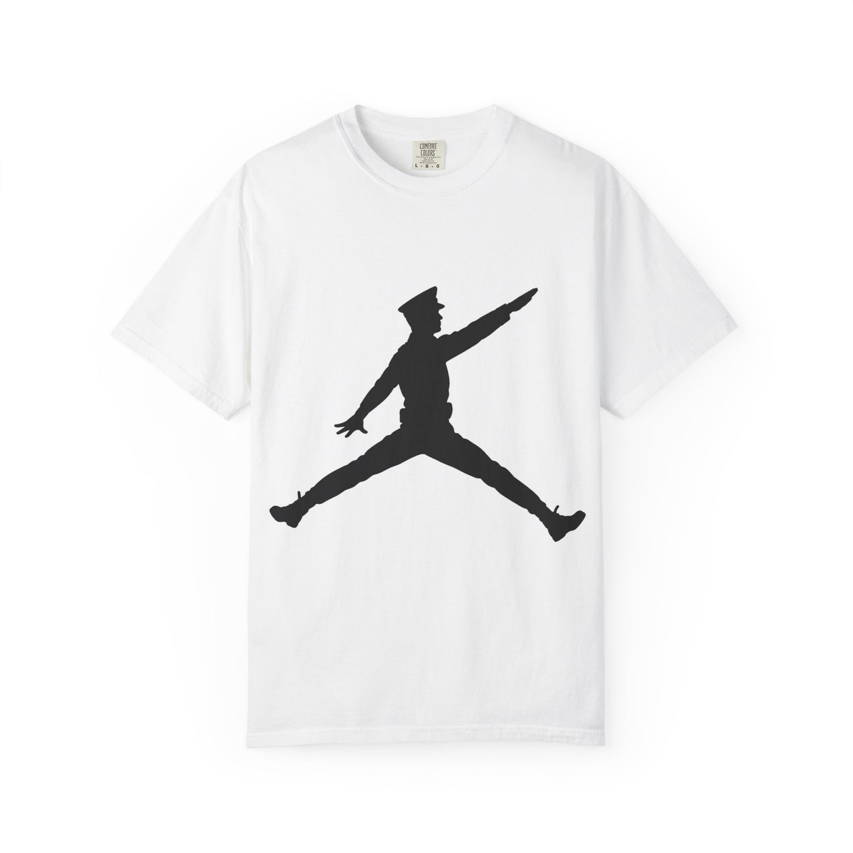 Vintage Painter/Michael Jordan Salute Jump Silhouette T-Shirt