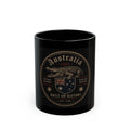 Australia Crocodile Emblem Black Mug – "Built on History" 11oz/15oz