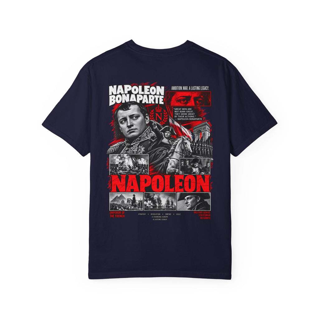 Napoleon Bonaparte Graphic T-Shirt — Vintage Historical Portrait Tee