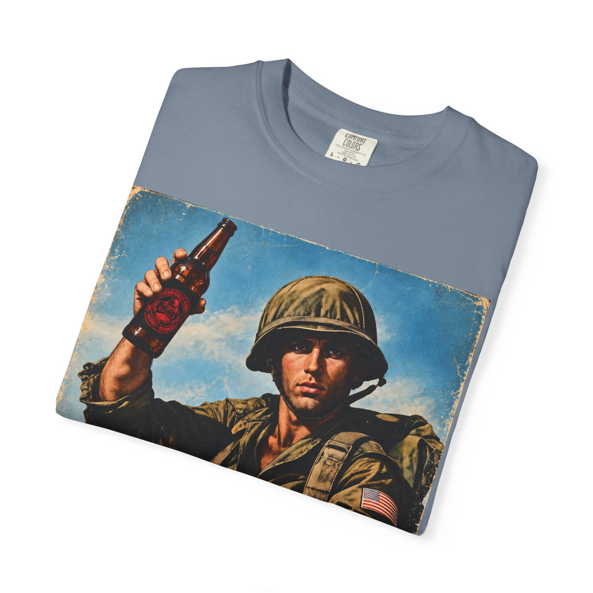 Israel Vintage Soldier T-Shirt – "I'm Not Dying for Israel" Graphic Tee