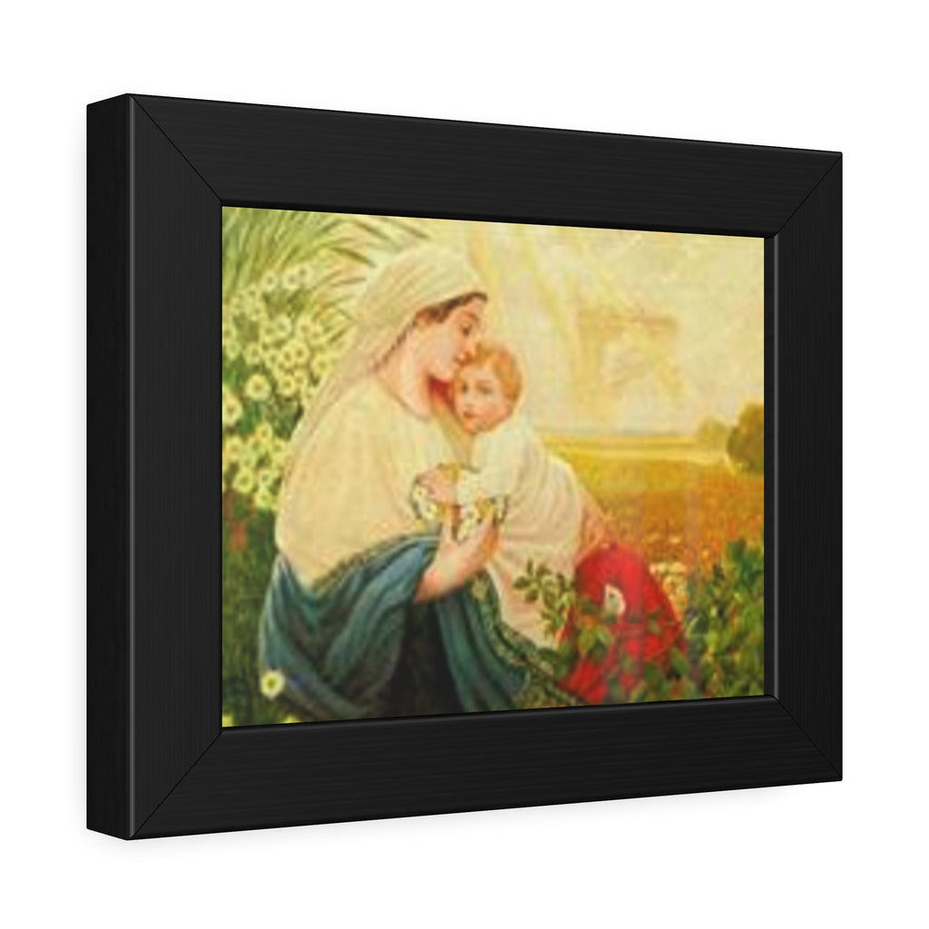 AH Painting of Mother Mary with the Holy Child Jesus Christ
