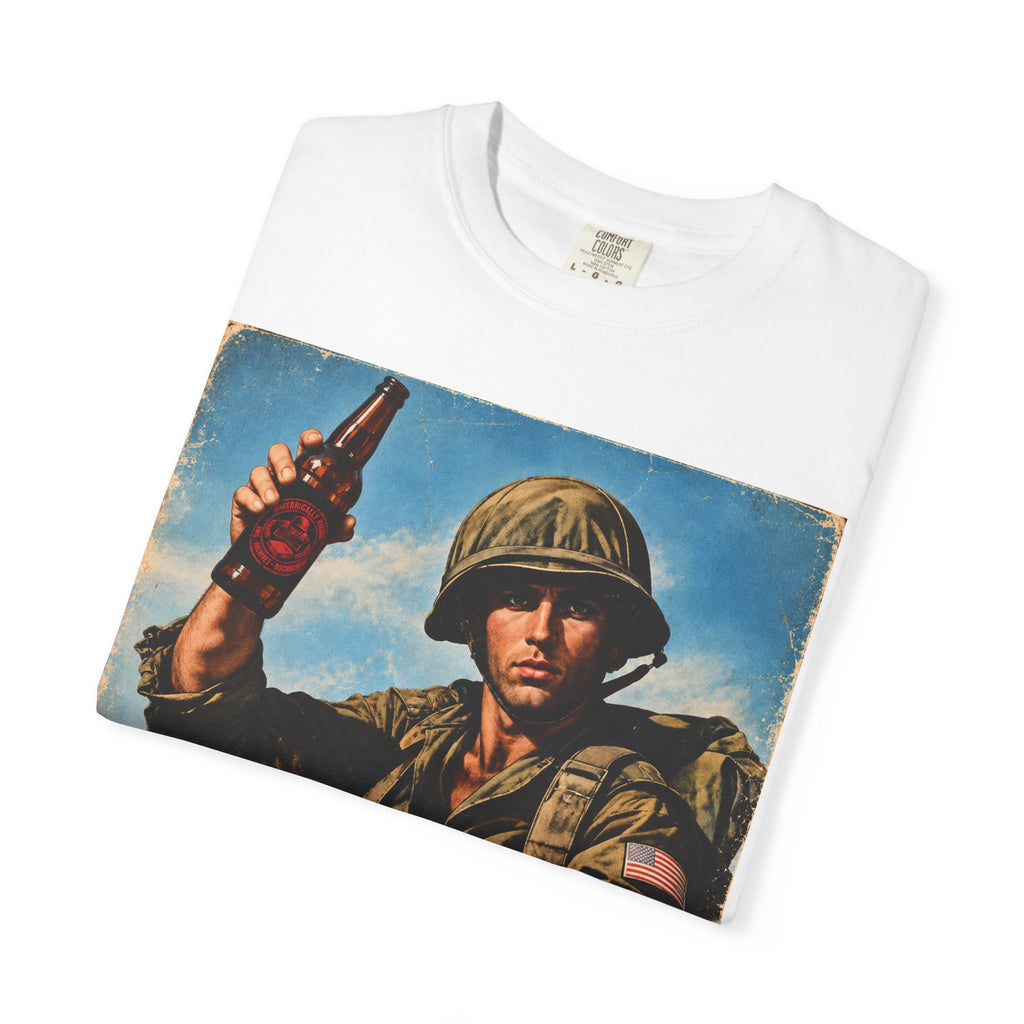 Israel Vintage Soldier T-Shirt – "I'm Not Dying for Israel" Graphic Tee