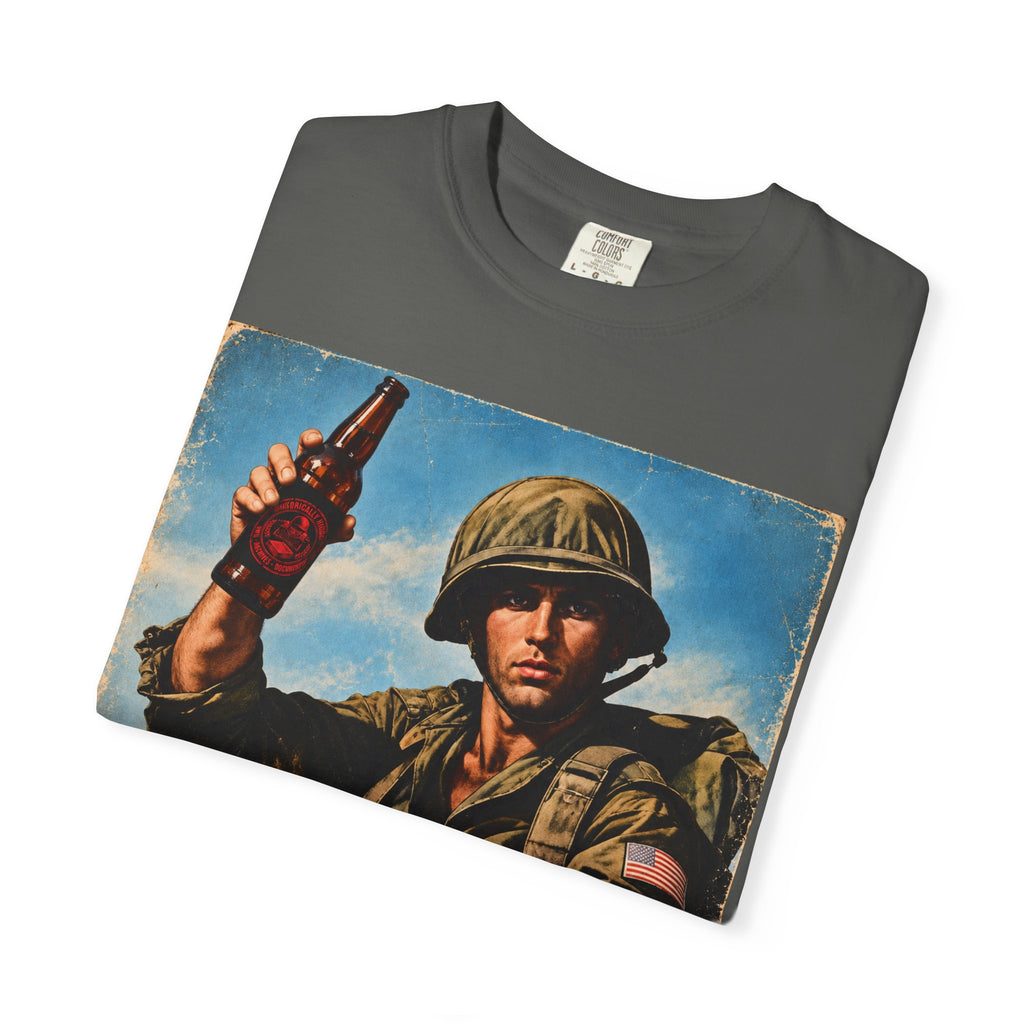 Israel Vintage Soldier T-Shirt – "I'm Not Dying for Israel" Graphic Tee