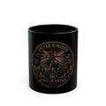 United Kingdom Lion Emblem Black Mug — Built on History 11oz/15oz