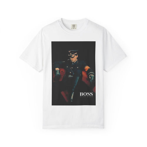 Boss Portrait T‑Shirt — Edgy Retro Leader Graphic Tee