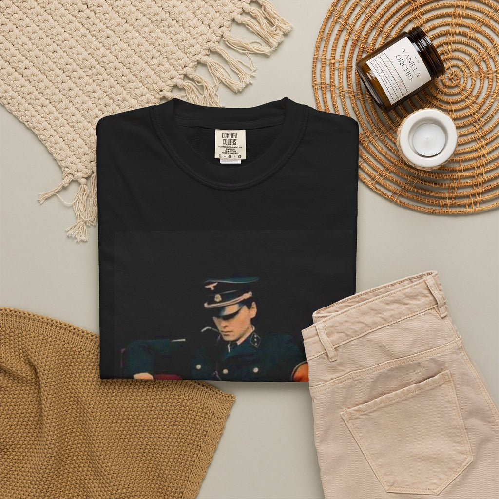 Boss Portrait T‑Shirt — Edgy Retro Leader Graphic Tee