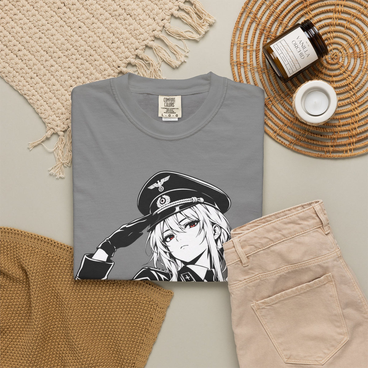 Anime Officer Salute T-Shirt