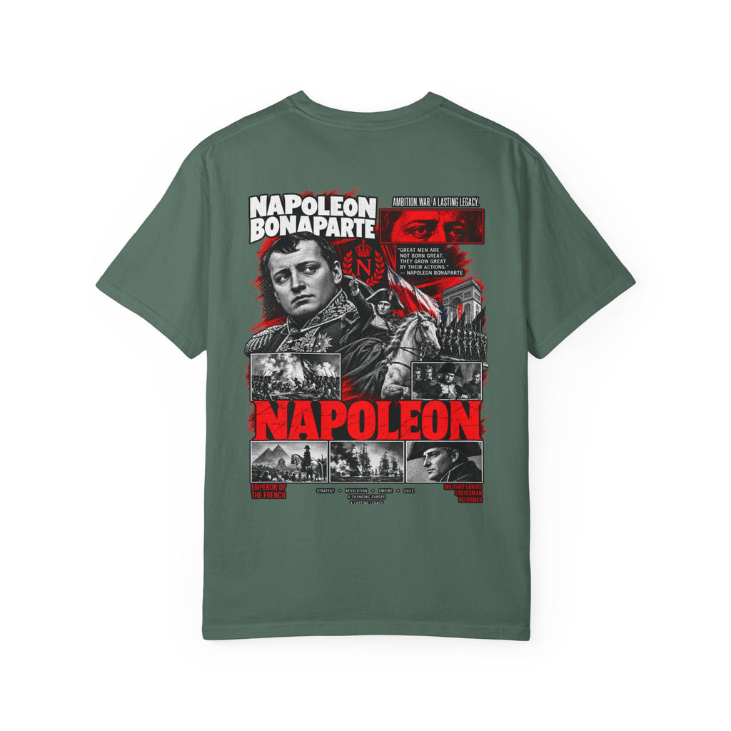 Napoleon Bonaparte Graphic T-Shirt — Vintage Historical Portrait Tee