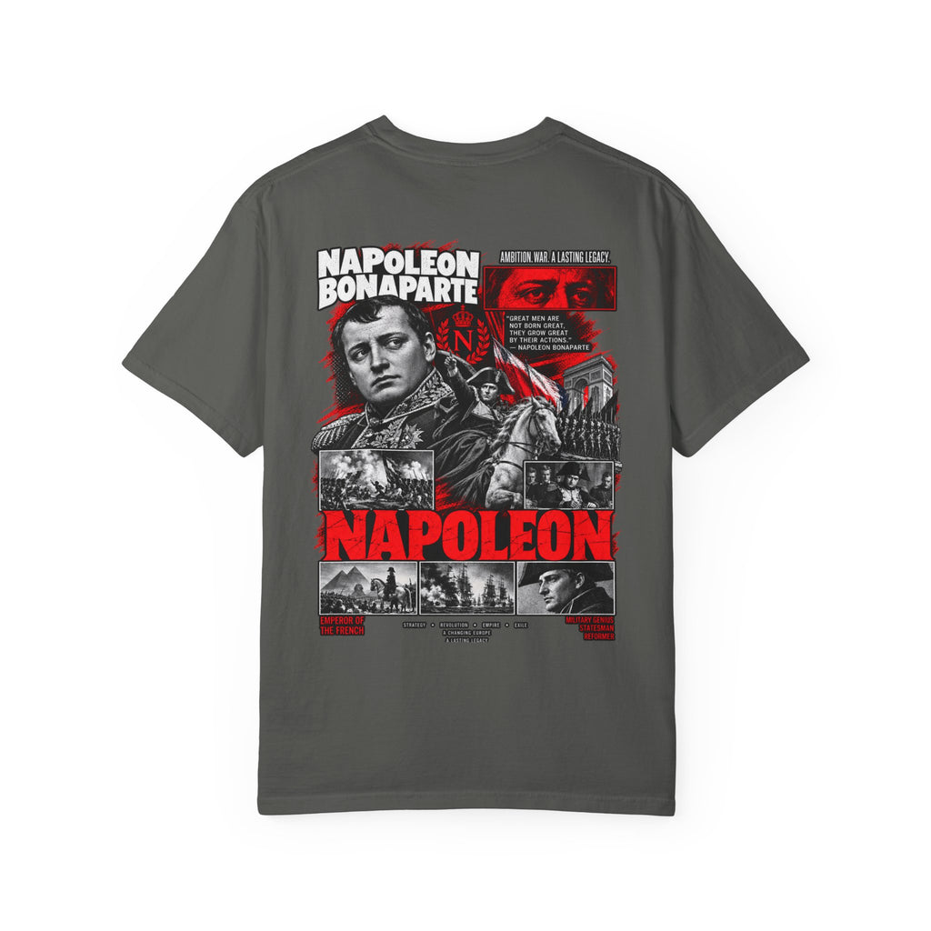 Napoleon Bonaparte Graphic T-Shirt — Vintage Historical Portrait Tee