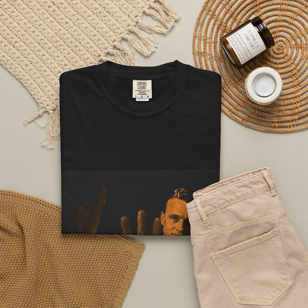 Graphic T-Shirt — "Three Glasses" Vintage Movie Poster Tee