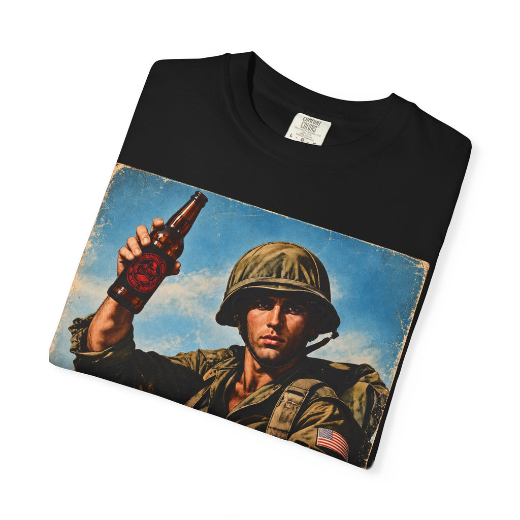 Israel Vintage Soldier T-Shirt – "I'm Not Dying for Israel" Graphic Tee