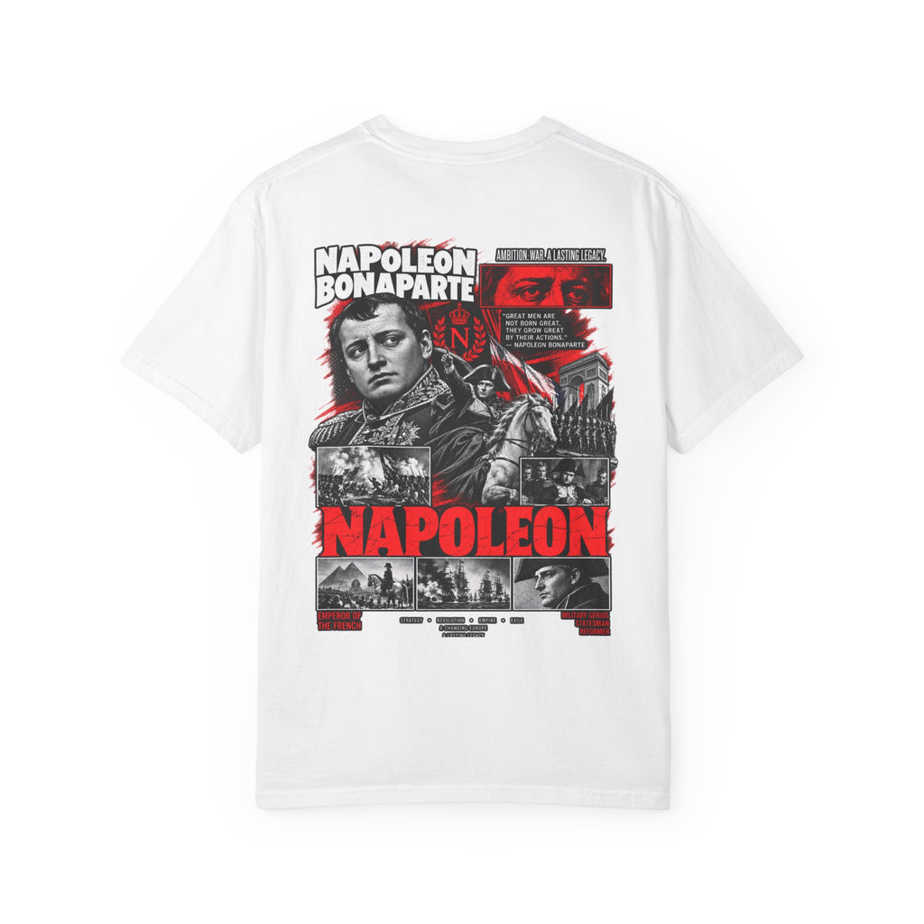 Napoleon Bonaparte Graphic T-Shirt — Vintage Historical Portrait Tee
