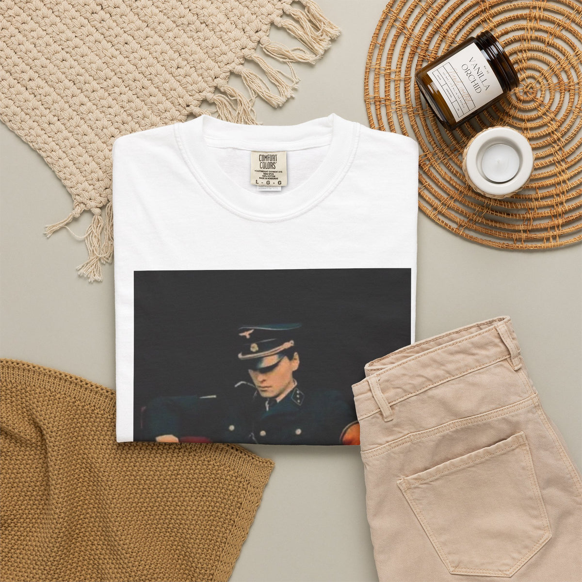 Boss Portrait T‑Shirt — Edgy Retro Leader Graphic Tee