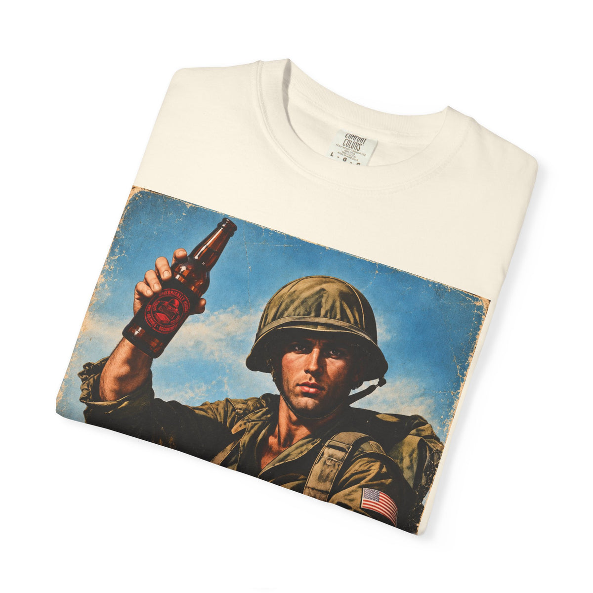 Israel Vintage Soldier T-Shirt – "I'm Not Dying for Israel" Graphic Tee