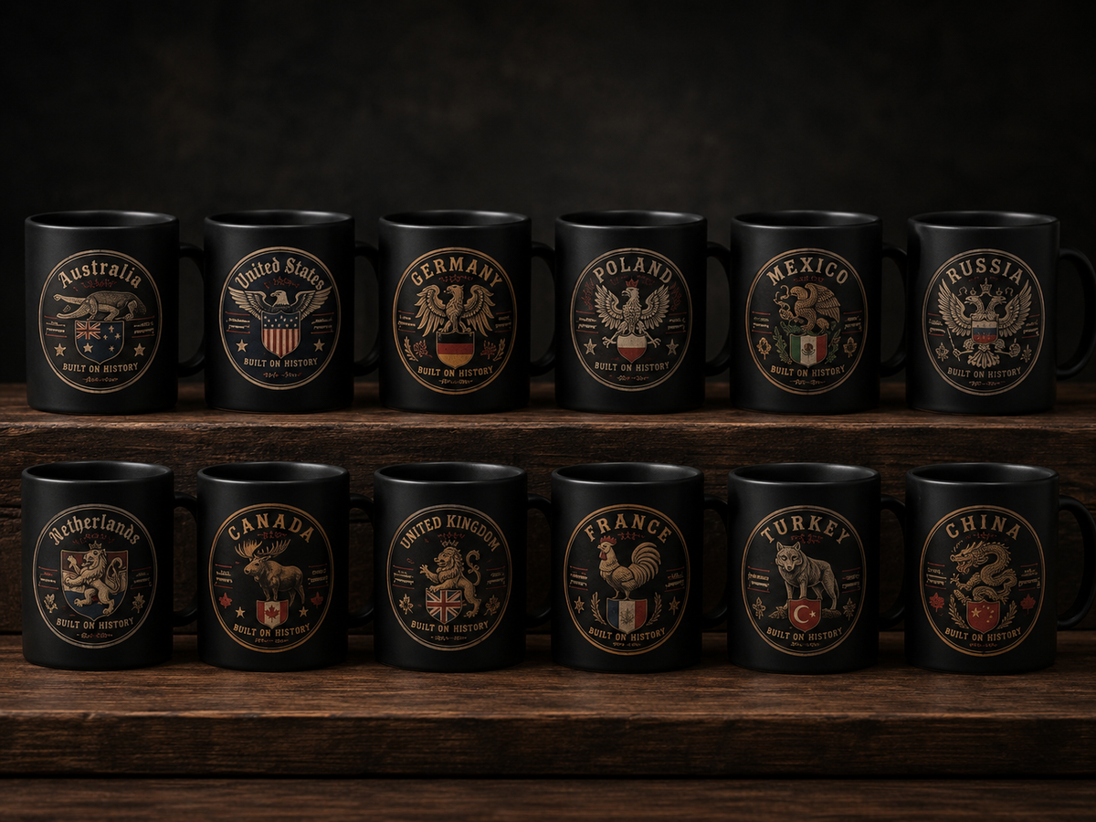 Built on history Mugs